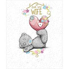 Wife Birthday Me to You Bear Luxury Card Image Preview
